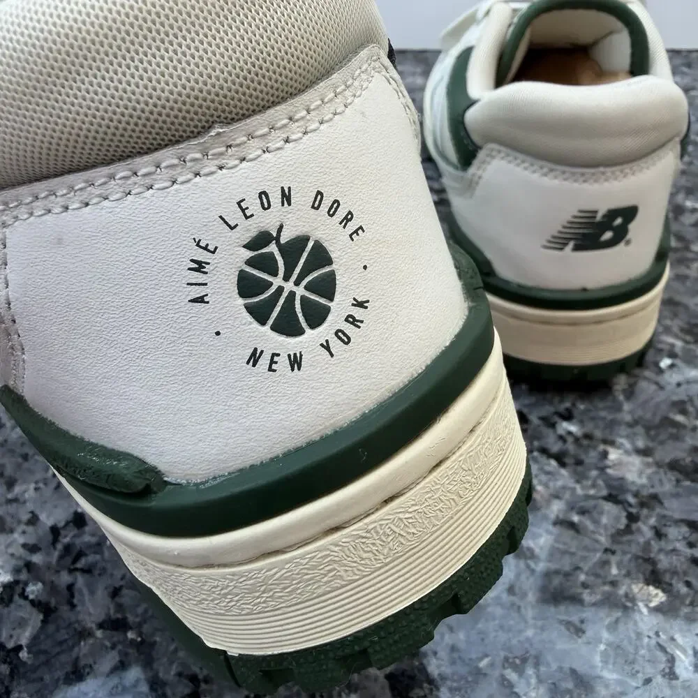 New Balance x Aime Leon Dore 550 White/Green BB550ALD Men’s Size 4.5